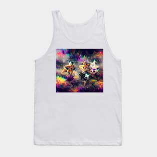 Psychedelic Flowers Tank Top